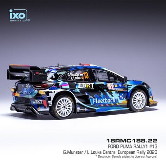 Modely Ford Puma Rally1 1:18 IXO - 9