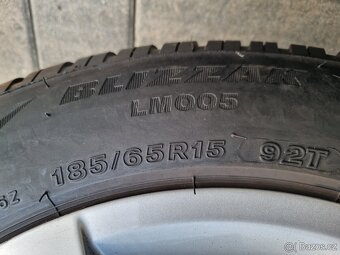 Zimní kola Škoda Fabia 4 VW Polo 185/65 R15 5x100 ET40 - 9
