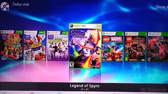 XBOX 360 Slim, 250GB, RGH, spoustu her viz fotky - 9