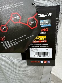 Modeka komplet bunda+kalhoty 5xl - nový s visačkami - 9