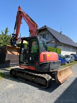 Bagr Kubota KX 080 - 4, hmotnost 8.270 kg - 9