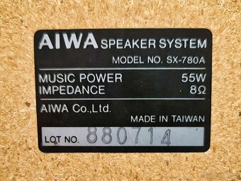 Reproduktory Aiwa SX-780A - 9