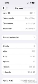 Apple Iphone 15 pro 256GB - 9