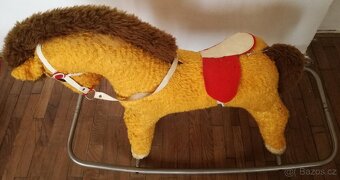 Kočárek, houpací kůň/koně - retro - 9