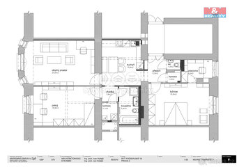 Pronájem bytu 4+1, 99 m², ul. Podskalská - Praha 2 - 9