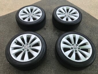 Alu kola original VW Passat CC B7 5x112 225/45 ZR17 - 9