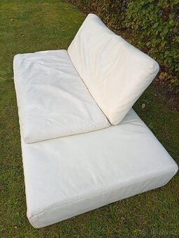 Sedací souprava - pravá kůže, zn. Bullfrog - 9