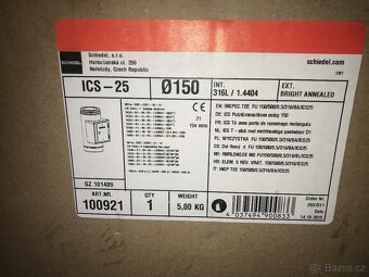 Nova nerezova kontrolni dvirka zn.Schiedel ICS 25 - 9
