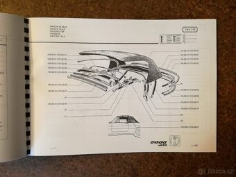 Katalog dílů Alfa Romeo Spider Veloce / GT Veloce, 2000 - 9
