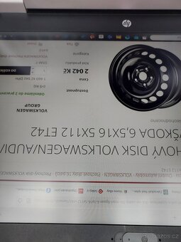 Pneu s disky 215/65/R16 M+S z Tiguana - 9