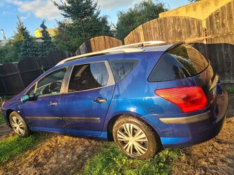 Peugeot 407 SW LPG 2.0 100kw,,bez koroze,Polokůže - 9