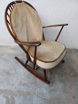 Houpací křeslo - ERCOL England - 9