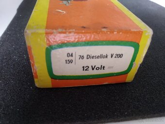 Vláčky TT Lokomotiva V200 + krabička - 9