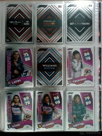 Topps F1 Turbo Attax 2021 22 23 2024 sběratelské karty F1 - 9
