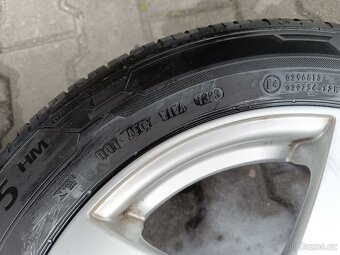 Letní obutí Ford 16" ALU + 205/55 R16 zánovní pneu - 9