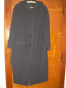 dámská kožená bunda s odepínací kapucí vel. XL - 9