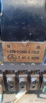 HISTORICKÝ ČESKOSLOVENSKÝ TELEFON TESLA ROKU 1950 - 9