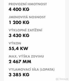 PÁSOVÝ SMYKOVÝ NAKLADAČ SUNWARD KUBOTA 4400KG - 9