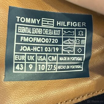 Tommy Hilfiger kotníčkové boty vel. 43, zkoušené - 9