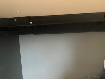 Mittzon psací stůl černý polohovací 160x80cm - 9
