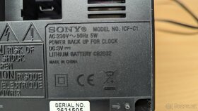 Radiobudík Sony ICF-C1 - 9