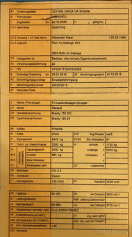 RENAULT Maxity. Valník Plachta - 9