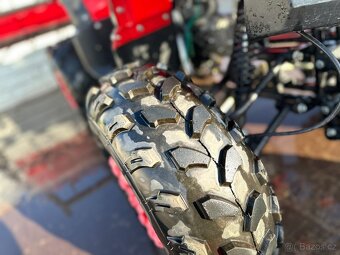 Dětská čtyřkolka 125cc Hummer RS Deluxe červená - 9