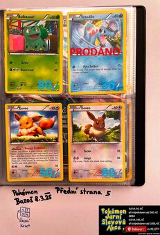 Kusové karty TCG Pokémon STARÉ 5-10LET (ORIGINÁL) - 9