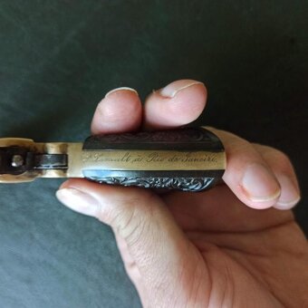Kapesní derringer Sharps 1857 (4 raný) ráže .22 short kad D - 9