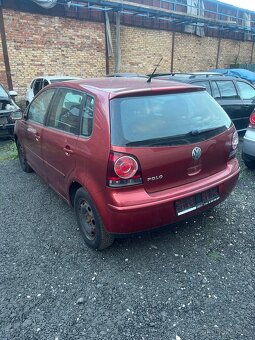 VW Polo 9N 2006 LA3X BMD kapota, blatník, dveře, světlo - 9