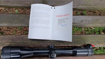 Puškohled optika Schmidt Bender s cervenym bodem 6x42 - 9