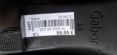 Luxusní kožené kvalitni botky GABOR VEL. 4 ½ 4,5 37 ½ 37,5 - 9