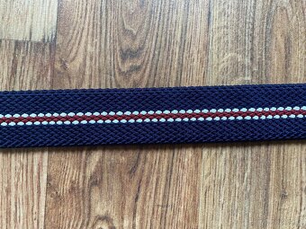 Nový pánský pružný opasek Bandi - L/XL, modrý do fialové - 9