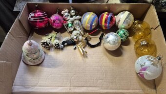 Retro vánoční ozdoby 1 - 9