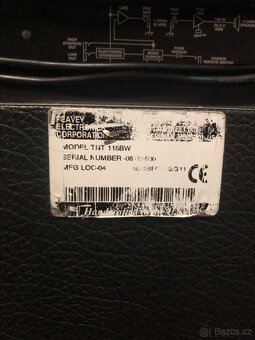 Baskytarové kombo Peavey TNT 115BW 150W - 9