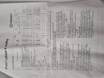 Pračka se sušičkou Indesit IWDE7125 na 7kg - 9