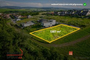 Prodej, pozemky/bydlení, 1387 m2, Tkadlecova, Újezdec, Uhers - 9