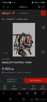 Postroj na koně, tažný. - 9