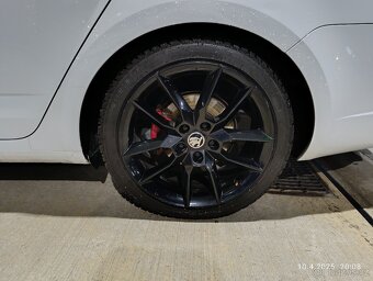 Alu kola GEMINI 18" ŠKODA OCTAVIA III ČERNÁ MET - 9