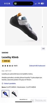 Lezečky Simond Klimb 37 - 9