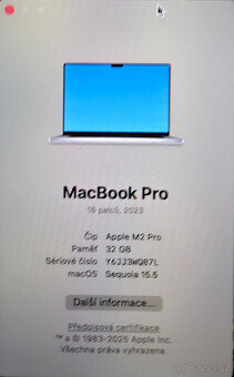 Apple Macbook Pro M2 Pro 16" 32GB / 1TB stribrny 12/19 jade - 9