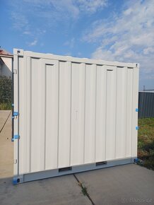 Nový 10´ skladový kontejner, barva RAL 7016 a RAL 7035 - 9
