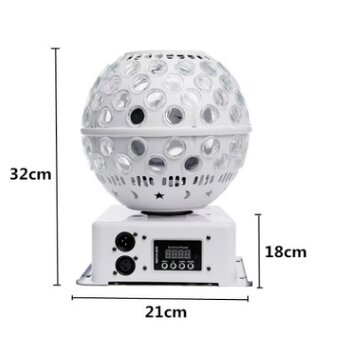 Výrobník mlhy 500 W s led podsvitem a dálkový ovladačem - 9