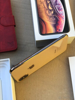 Prodám: Apple Iphone XS 256GB gold -- TOP STAV - 9