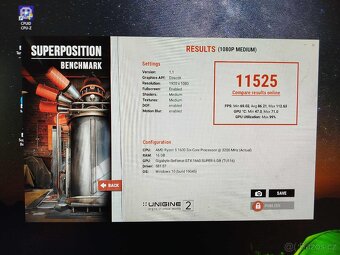 Herní Pc ryzen 5 1600/ram16gb/1660 super 6gb - 9