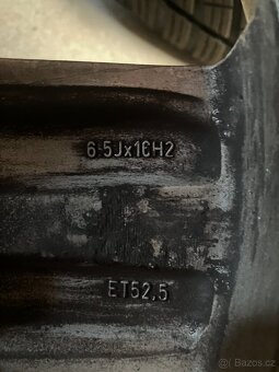 Alu kola FORD // 6x celoroční pneu 205 / 55 R16 - 9