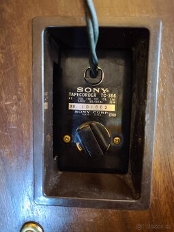 Sony Tc K 366 Stereo Tape Recorder (1970-1972),čti popis - 9
