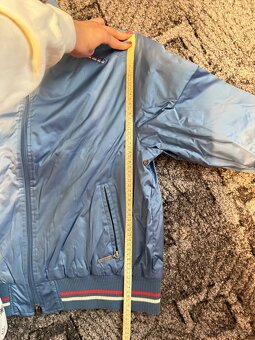 Modrá jezdecká outdoorová bunda - 9