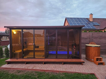 Panoramatická sauna Horizont M6 - 9