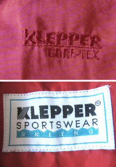 Vintage 90s rezavá pánská bunda přes hlavu - 9